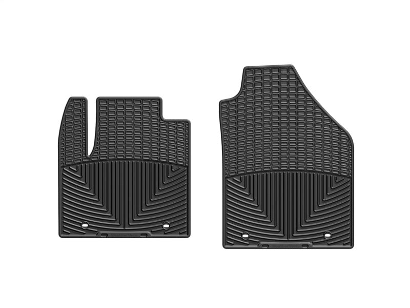WeatherTech 09-13 Ford Transit Connect Front Rubber Mats - Black