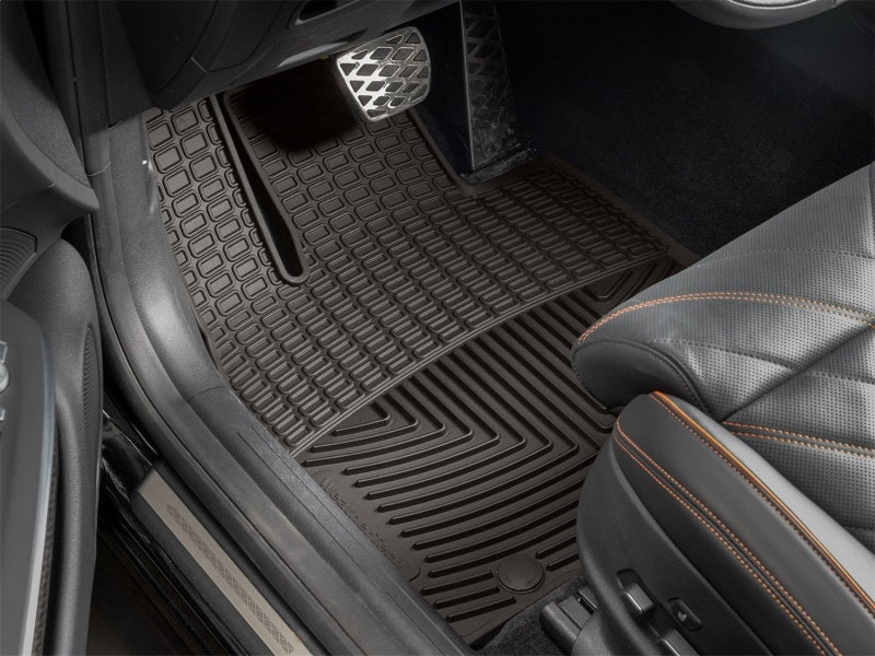 WeatherTech 26-26 Genesis GV70 1st Row Front All-Weather Floor Mats - Cocoa