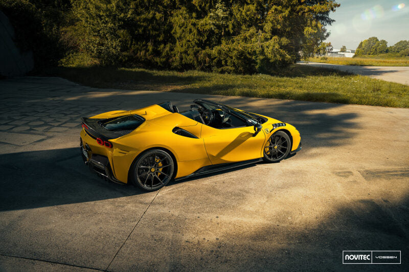 Vossen x Novitec NF10 21x9.5in - 5x114.3 BP - ET28 - Gloss Black Ferrari SF90 Front Wheel