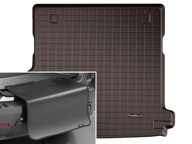 WeatherTech 2017+ Mercedes-Benz E-Class Wagon Cargo Liner w/Bumper Protector - Cocoa