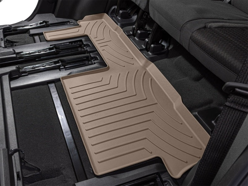WeatherTech 2021+ Cadillac Escalade Rear FloorLiner HP - Tan