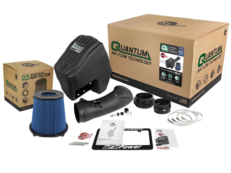 aFe Quantum Pro 5R Cold Air Intake System 11-16 Ford Powerstroke V8-6.7L - Oiled