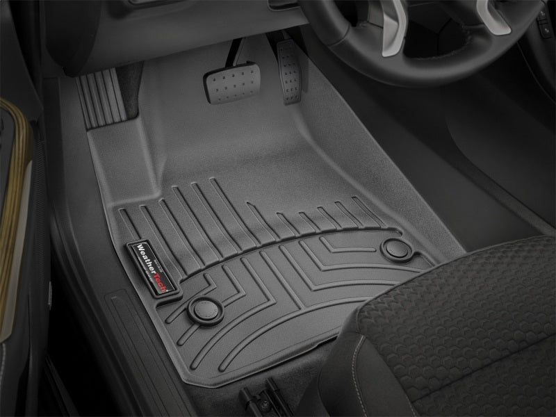 WeatherTech 2017+ GMC Acadia Front FloorLiners - Black