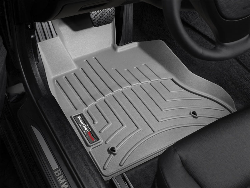 WeatherTech 11+ BMW 5-Series Front FloorLiner - Grey