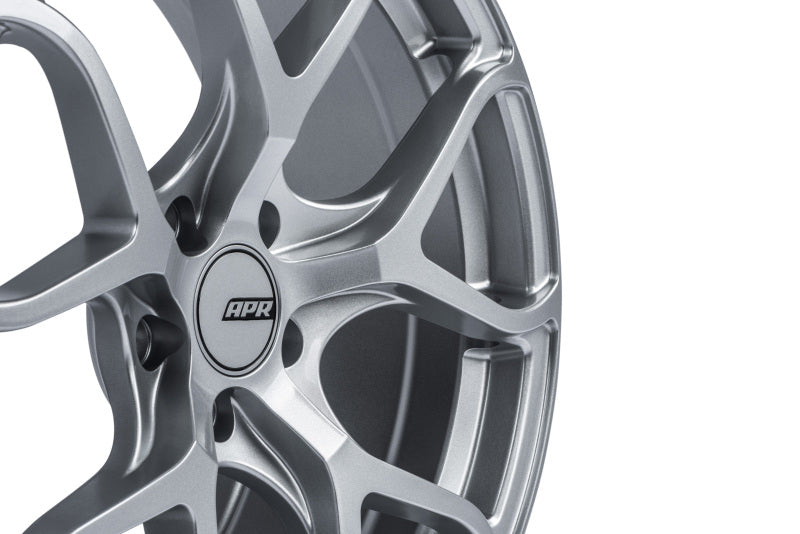 APR A01 Flow Formed - 19x8.5 - 5x112 - ET45 - 66.5mm Center Bore - Hyper Silver Wheel