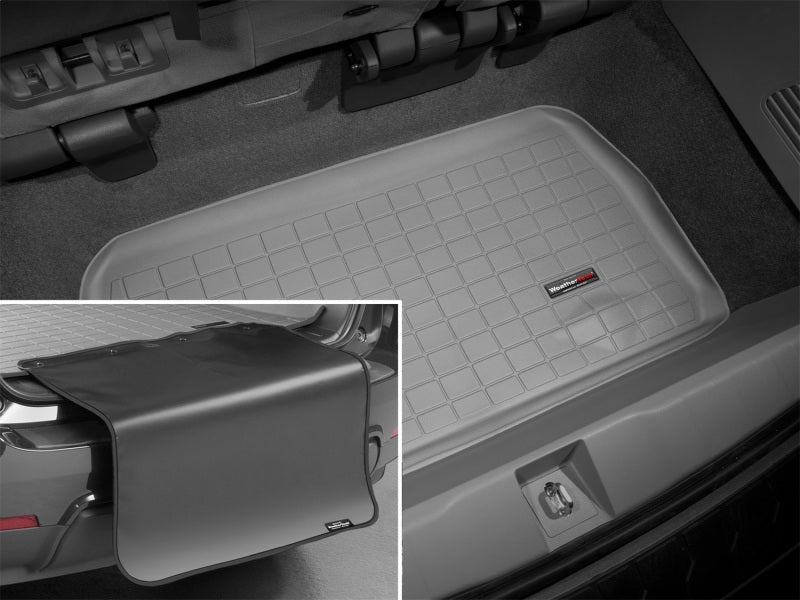 WeatherTech 11-17 Honda Odyssey Cargo With Bumper Protector - Grey