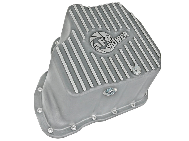 aFe Street Series Deep Engine Oil Pan 01-10 GM Duramax V8-6.6L (td)