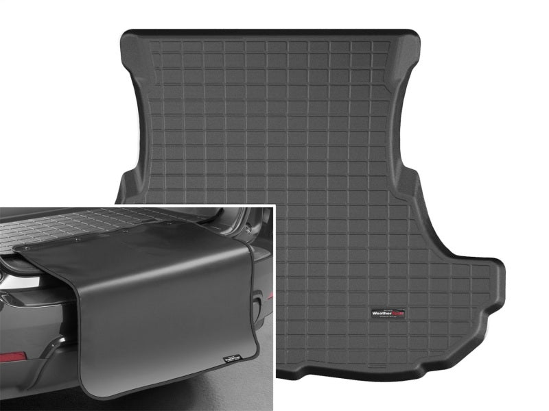 WeatherTech 2011-2016 Dodge Challenger Cargo Liner w/ Bumper Protector - Black