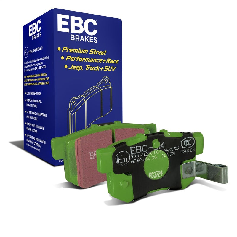 EBC 97 Acura CL 2.2 Greenstuff Rear Brake Pads