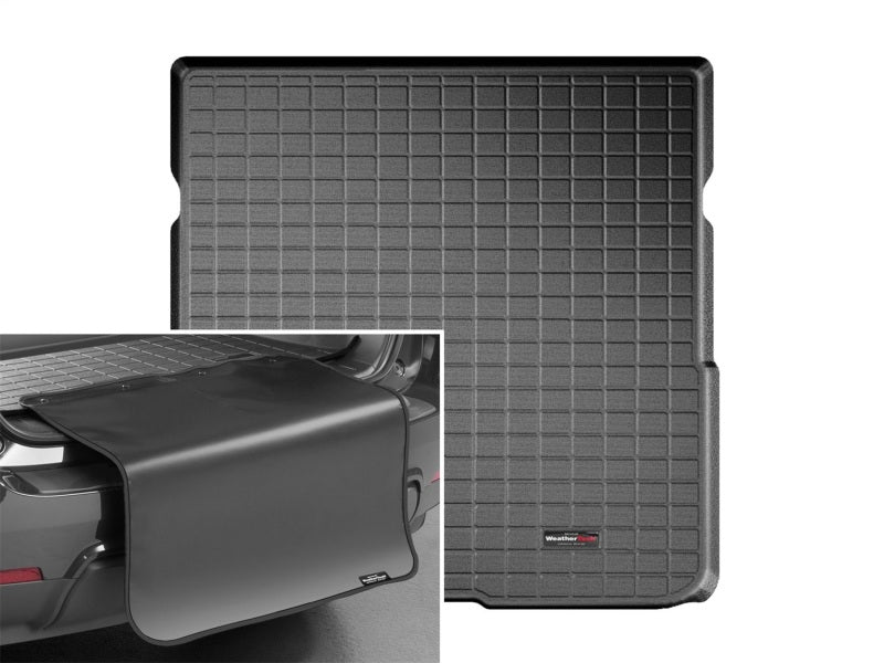 WeatherTech 16+ Honda Pilot Cargo Liner w/ Bumper Protector - Black