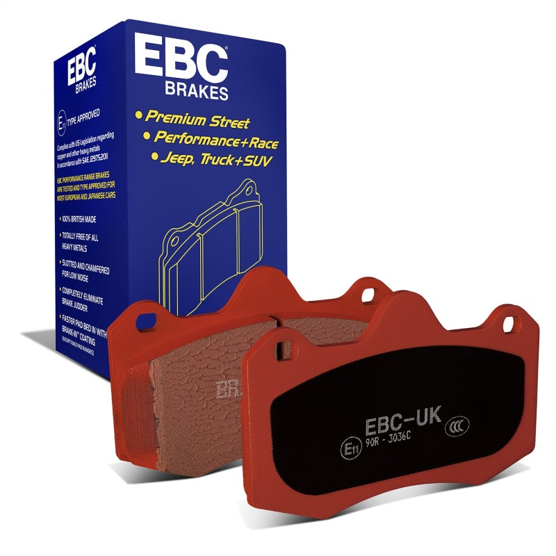 EBC 10+ Lotus Evora 3.5 Redstuff Front Brake Pads
