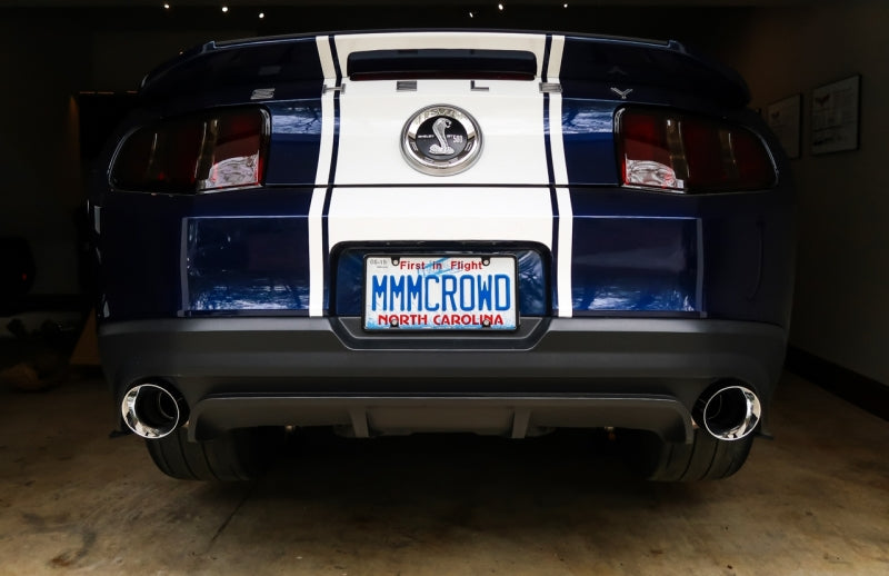 AWE Tuning S197 Mustang GT Axle-Back Exhaust - Track Edition (Chrome Silver Tips)