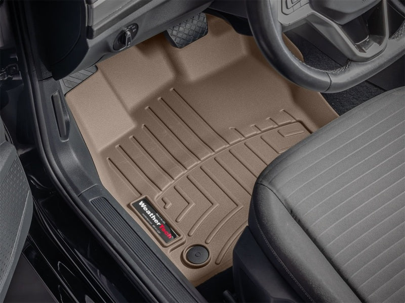 WeatherTech 2019+ Volkswagen Jetta Front FloorLiner - Tan (Automatic Trans Only)