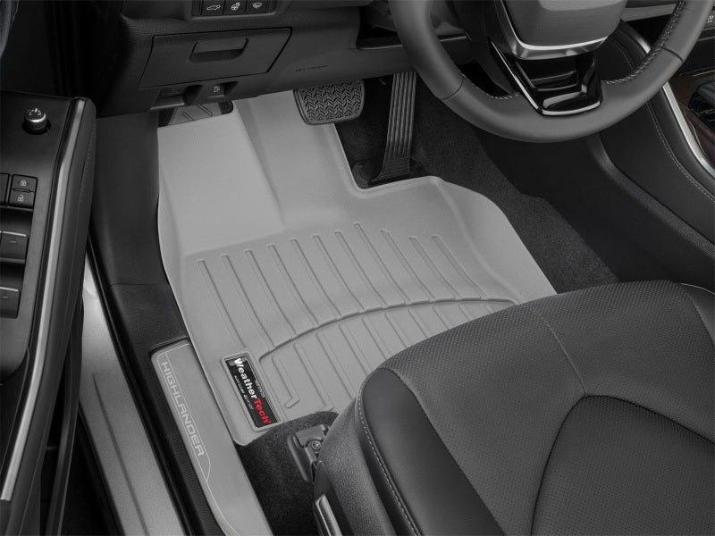 WeatherTech 2020+ Toyota Highlander Front FloorLiner - Grey