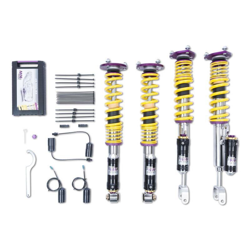 KW Coilover Kit V4 2013+ BMW M5/F10 (5L) Sedan with Electronic Suspension