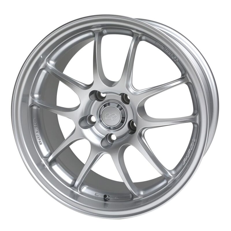 Enkei PF01 17x8 5x100 45mm Offset Silver Wheel 02-10 WRX & 04 STI
