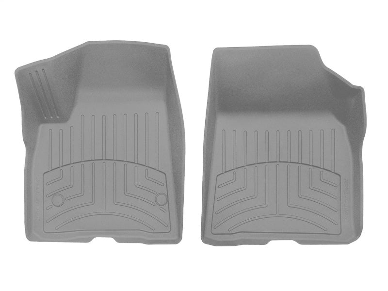 WeatherTech 2017+ GMC Acadia / Acadia Denali Front FloorLiner HP - Grey