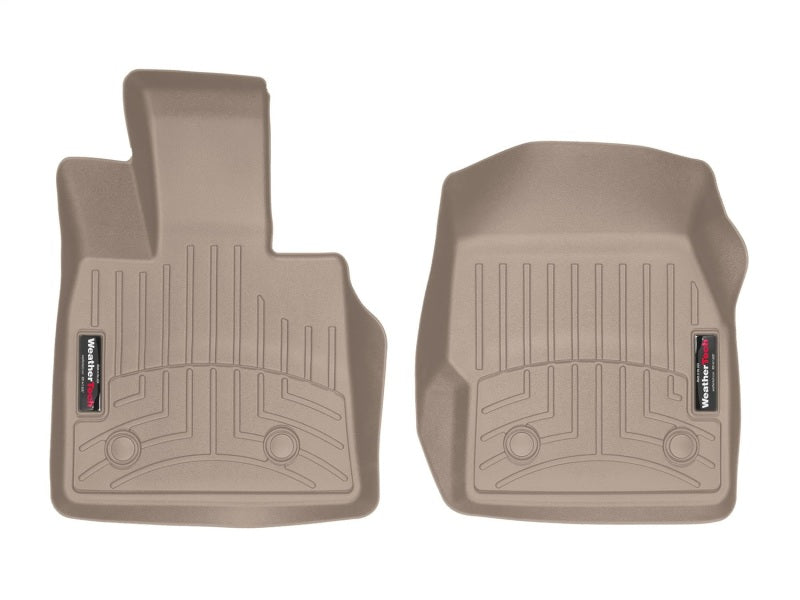WeatherTech 2018+ Alfa Romeo Stelvio Front FloorLiner - Tan
