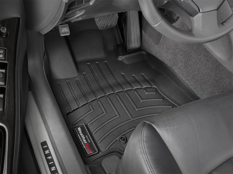 WeatherTech 2016+ Infiniti QX50 AWD and RWD Front FloorLiners - Black