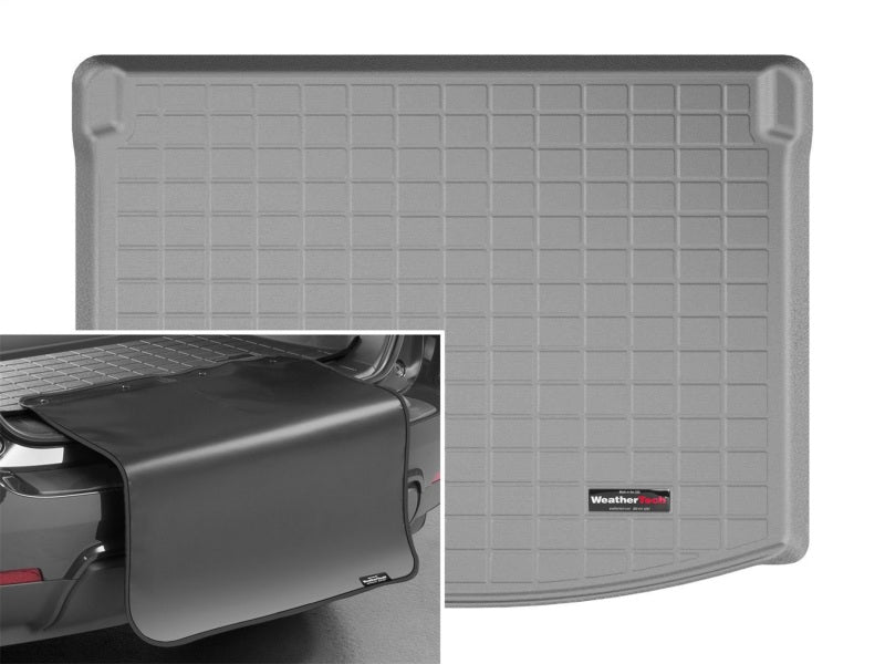 WeatherTech 2021+ Chevrolet TrailBlazer Cargo With Bumper Protector - Grey