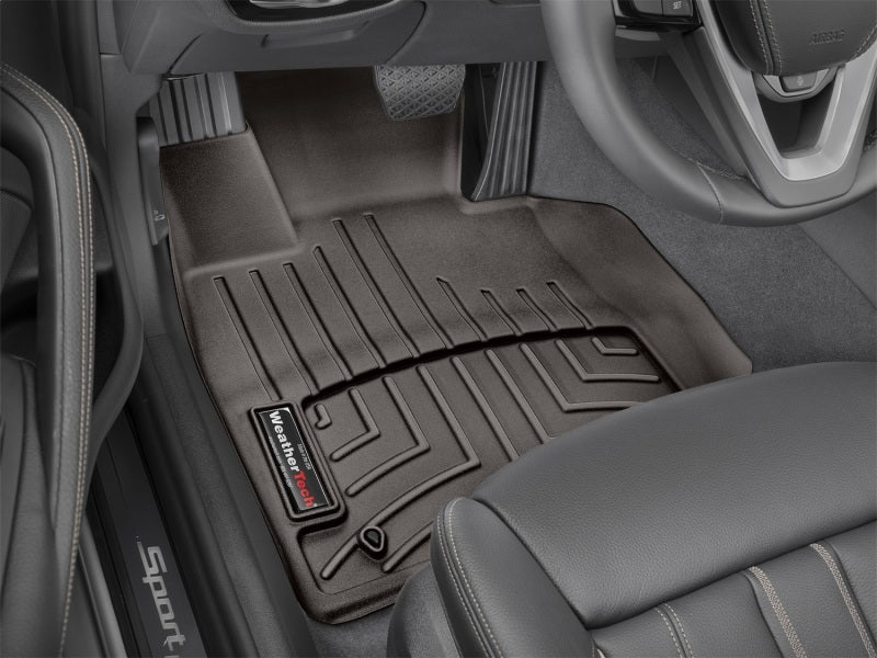 WeatherTech 2017+ BMW 5-Series Front FloorLiner - Cocoa (xDrive Only - Does Not Fit RWD)