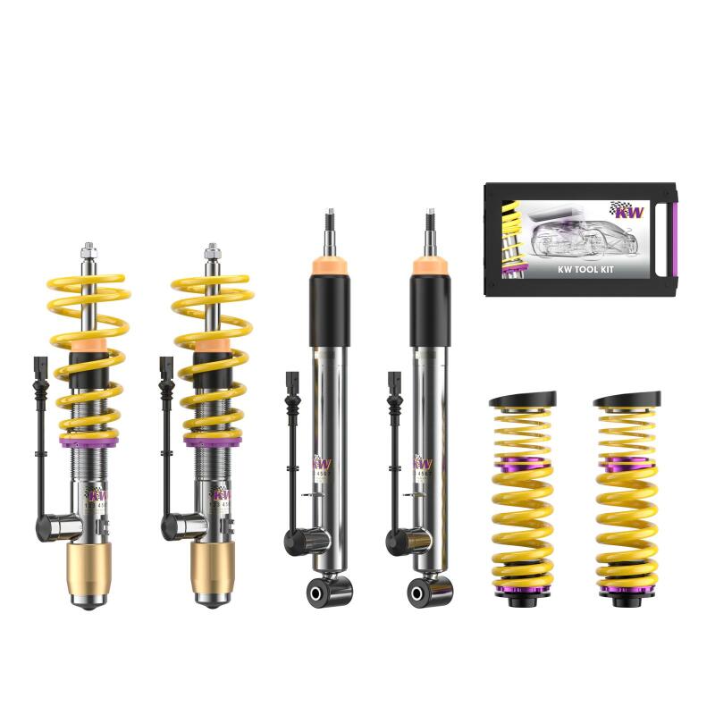 KW Tesla Model S P90D AWD DDC ECU Coilover Kit With HLS4