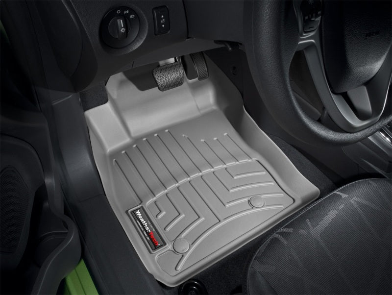 WeatherTech 11+ Ford Fiesta Front FloorLiner - Grey