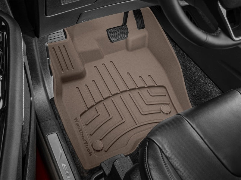 WeatherTech 2015+ Ford Edge Front FloorLiner HP - Tan