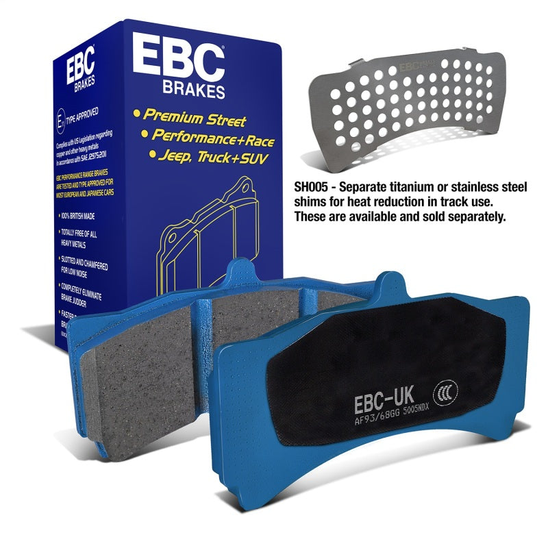 EBC Brakes Bluestuff Street and Track Day Brake Pads
