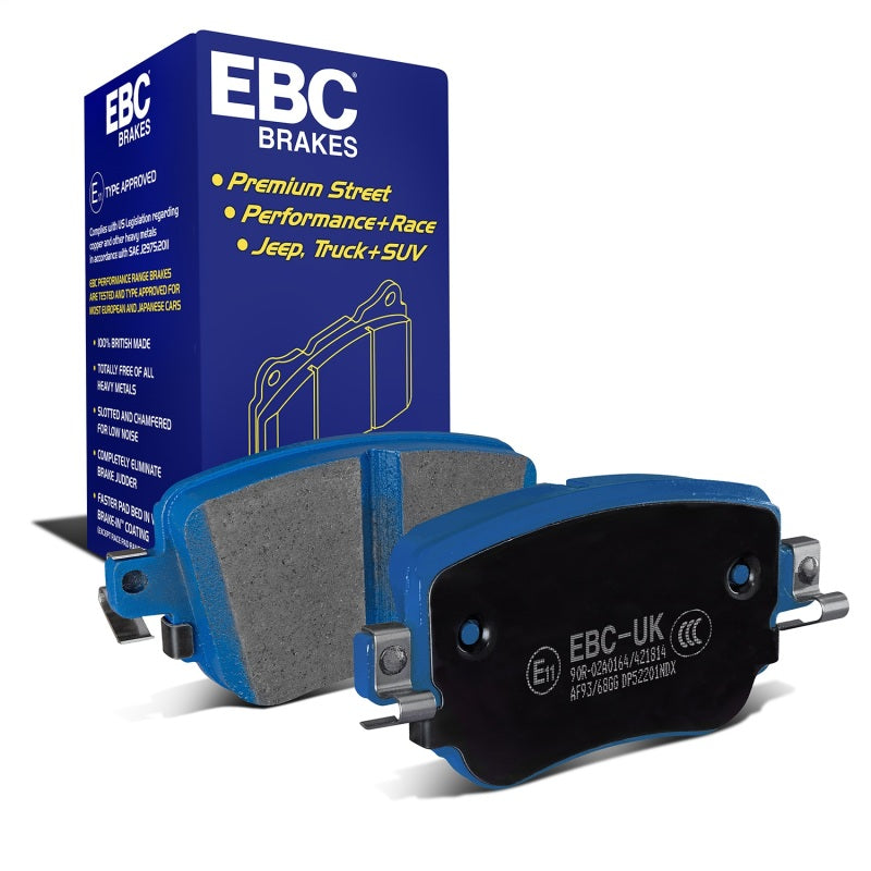 EBC 16-19 Audi Q3 2.0T Bluestuff Rear Brake Pads
