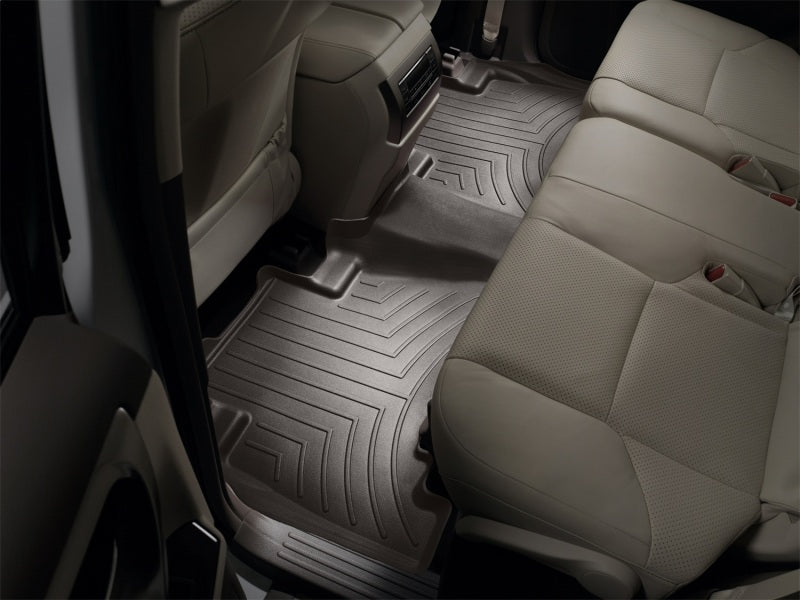 WeatherTech 2010-2014 Lexus GX Rear FloorLiner - Cocoa