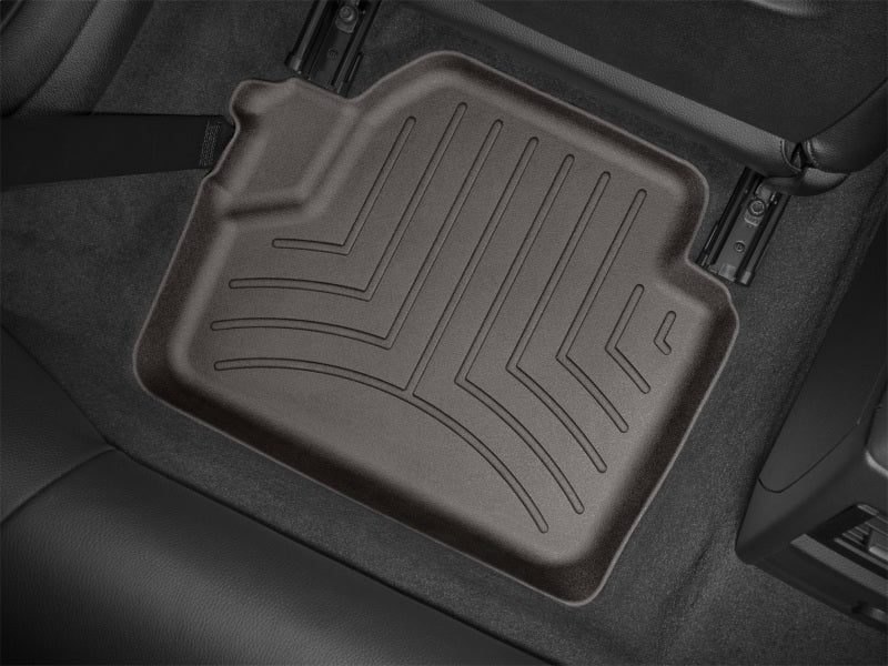 WeatherTech 2014+ BMW 4-Series Rear FloorLiner - Cocoa