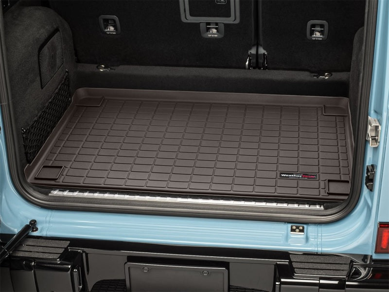 WeatherTech 2019+ Mercedes-Benz G-Class Cargo Liners - Cocoa (Behind 2nd Row)