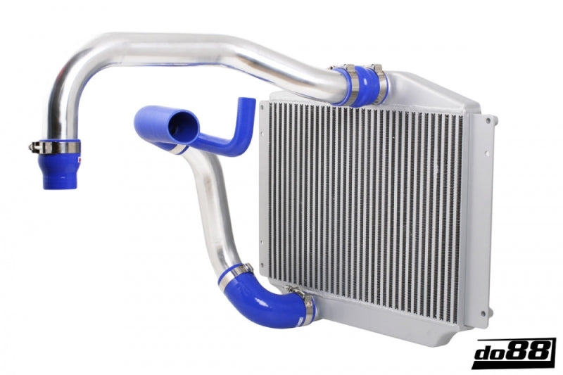 do88 94-98 Volvo 850 Turbo (63mm Throttle) BigPack Intercooler Kit w/Blue Hoses