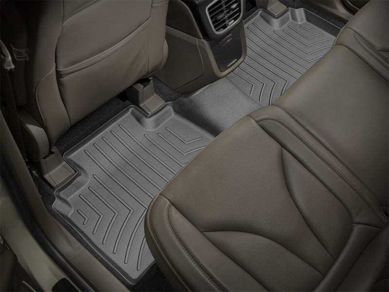 WeatherTech 16+ Loncoln MKX Rear FloorLiner - Black