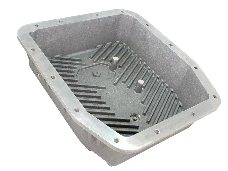 aFe Transmission Pan (Raw); Ford Trucks 93-08 AODE/4R70W
