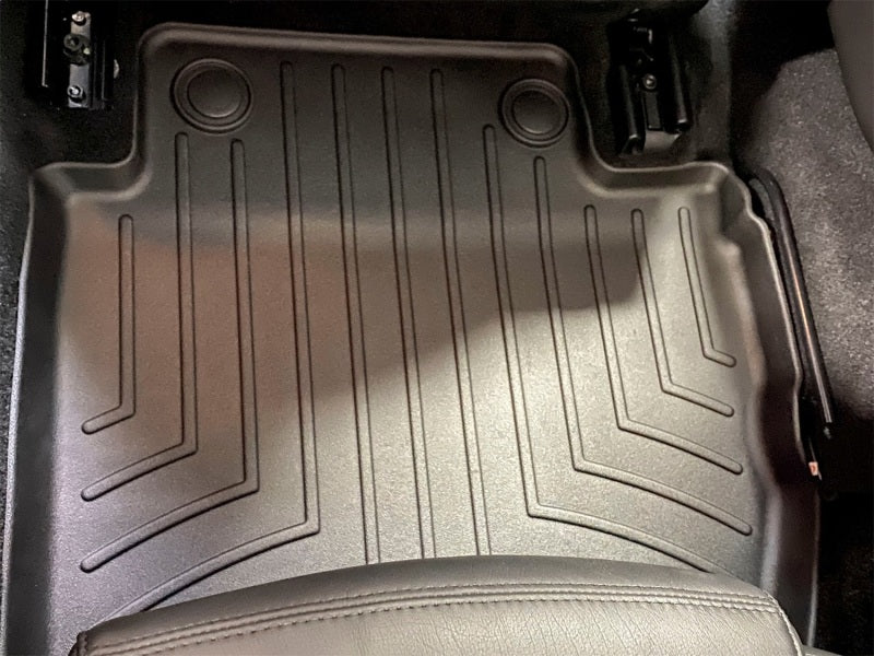 WeatherTech 18-18 Maserati Gran Turismo Rear FloorLiner - Black