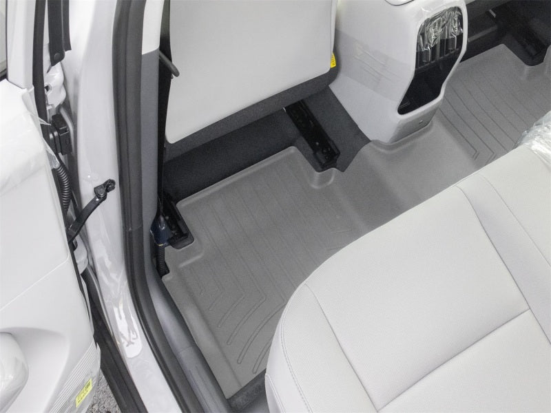 WeatherTech 24-26 Hyundai Kona 2nd Row Rear FloorLiner HP - Grey