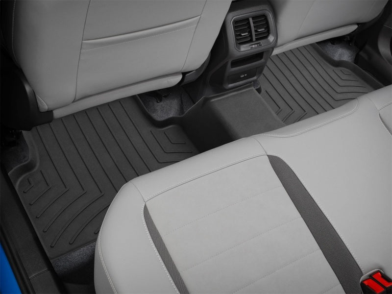 WeatherTech 22-23 Volkswagen Taos Rear FloorLiner HP - Black