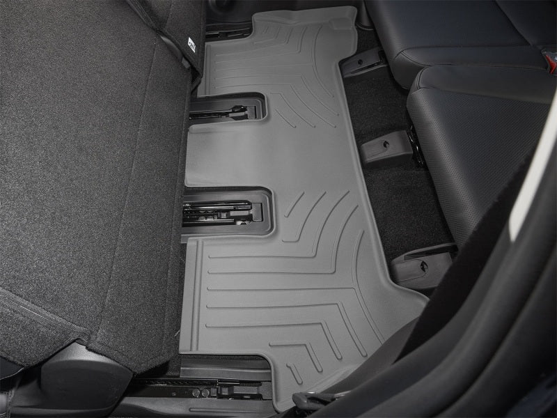 WeatherTech 24-26 Hyundai Santa Fe-3rd Row 2nd Row Bench Seating-2nd Row Rear FloorLiner HP - Grey
