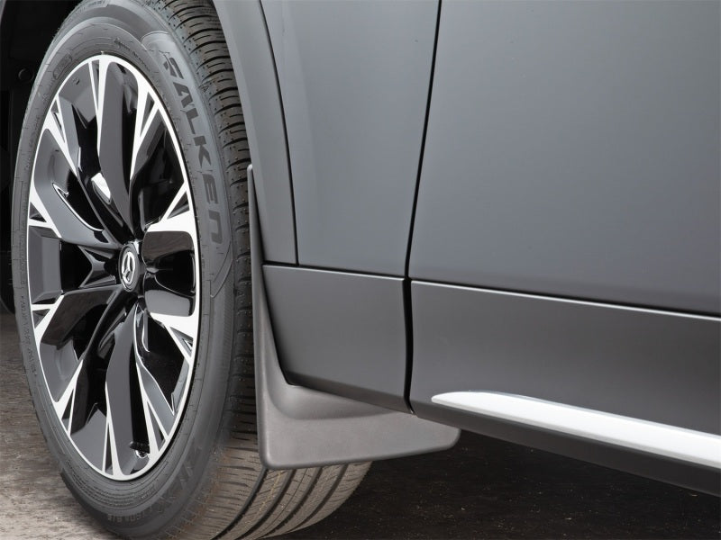 WeatherTech 24-26 Mazda CX-90 Front Mudflaps - Black