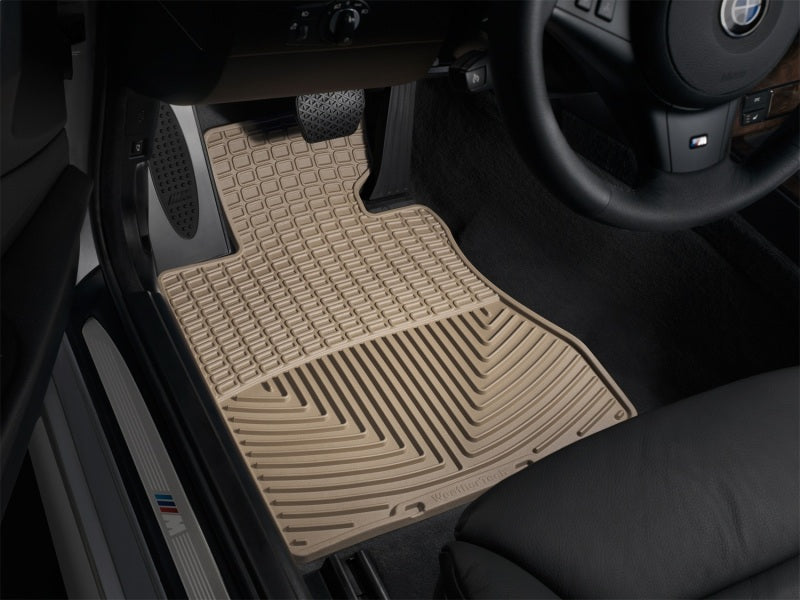 WeatherTech 04-07 BMW 525i Front Rubber Mats - Tan