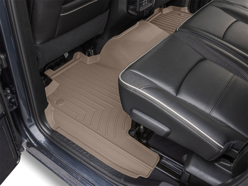 WeatherTech 19-22 RAM 2500/3500 (Mega Cab) Rear FloorLiner HP - Tan