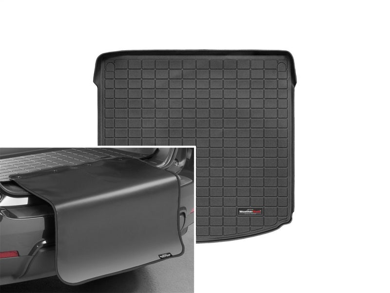 WeatherTech 08-15 Chevrolet Captiva Cargo Liner w/ Bumper Protector - Black