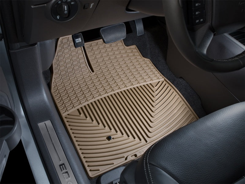 WeatherTech 07-12 Ford Edge Front Rubber Mats - Tan