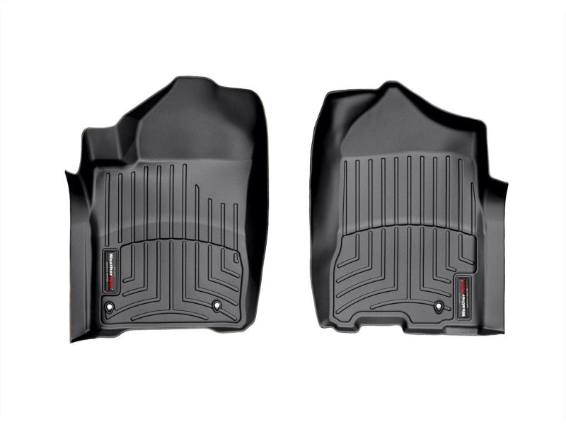 WeatherTech 08+ Nissan Armada Front FloorLiner - Black