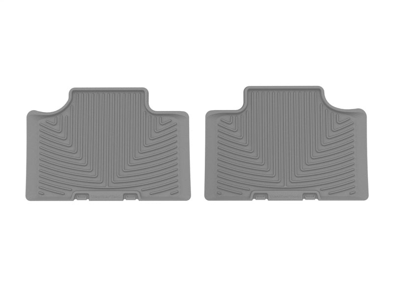 WeatherTech 11-21 Jeep Grand Cherokee Rear Rubber Mats - Grey
