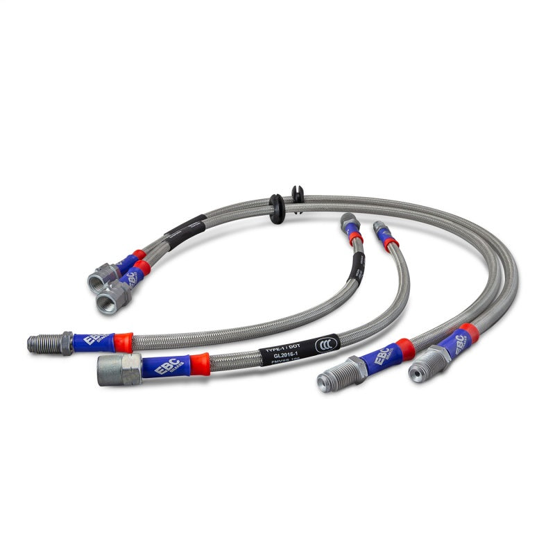 EBC 17-20 Ford Escape 1.5T 2WD Stainless Steel Brake Line Kit