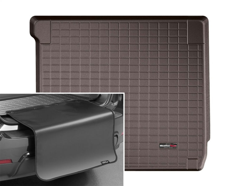 WeatherTech 17-20 Land Rover / Range Rover Discovery Cargo With Bumper Protector - Cocoa