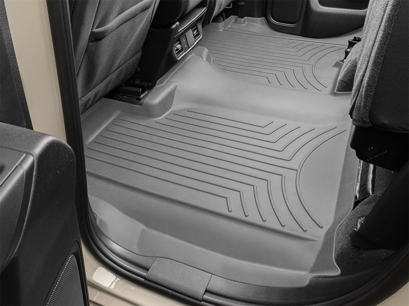 WeatherTech 2019+ Chevrolet Silverado 1500 Rear FloorLiner HP - Grey